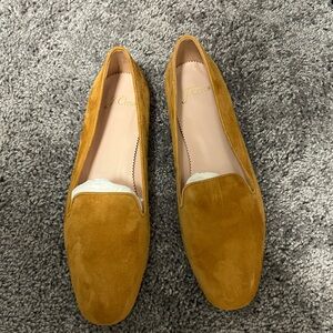 J Crew Suede Loafers 7 NWOT